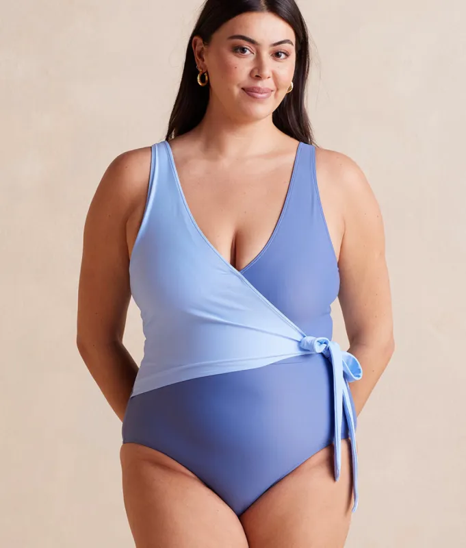 The Perfect Wrap One-Piece - Main sold by Summersalt