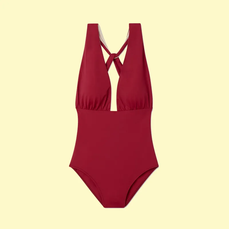 The Plunge - Sangria sold by Summersalt