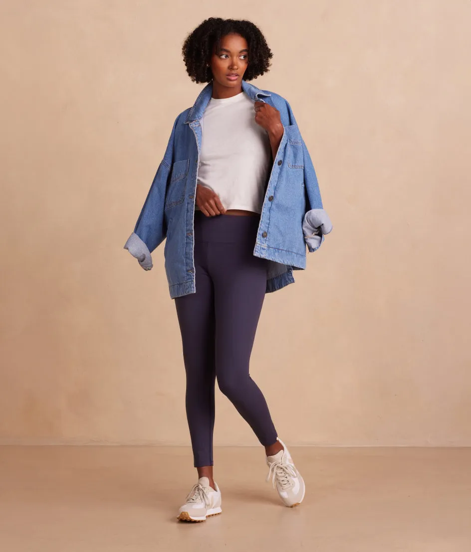 The Coziest High Rise Full Length Leggings - Midnight sold by Summersalt product image thumbnail 4