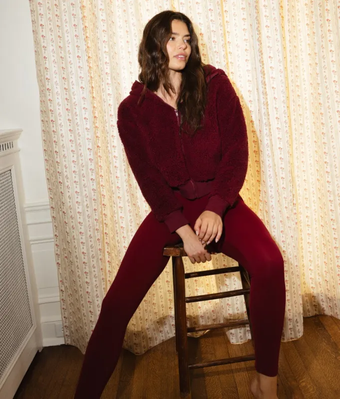 The Coziest High Rise Full Length Leggings - Pinot sold by Summersalt