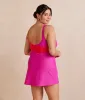 The Ruched Swim Skirt - Hibiscus sold by Summersalt
