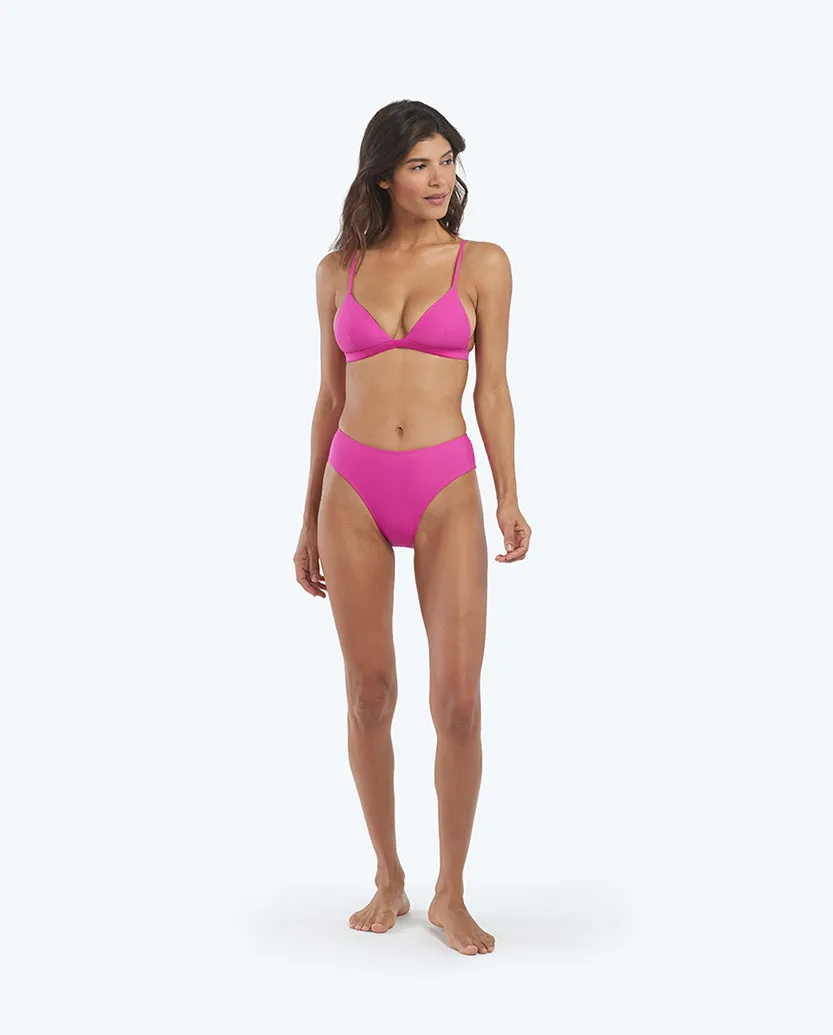 The Triangle Bikini Top - Hibiscus sold by Summersalt product image thumbnail 4