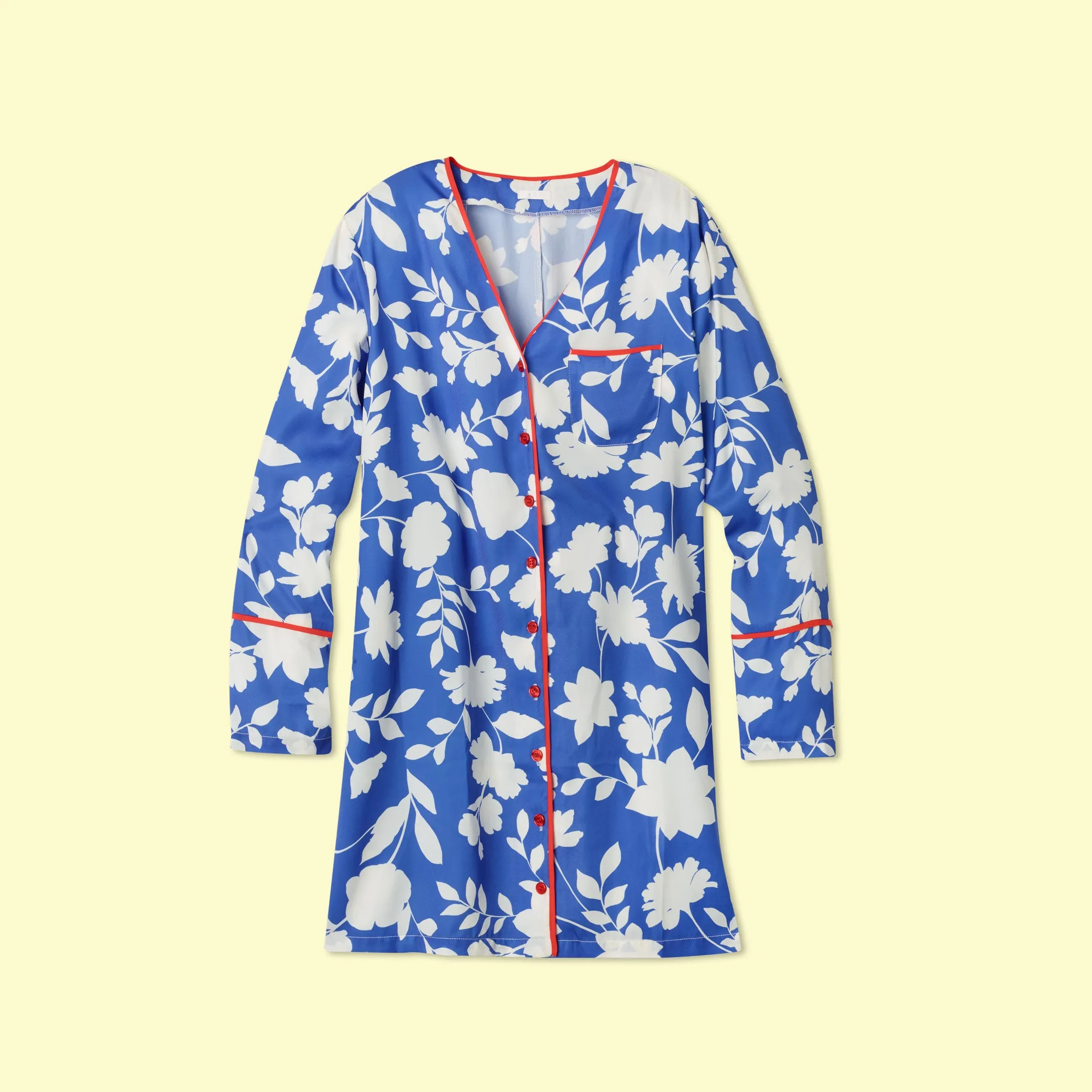 The Cloud 9 Boyfriend Sleep Shirt - Graphic Floral sold by Summersalt product image thumbnail 3