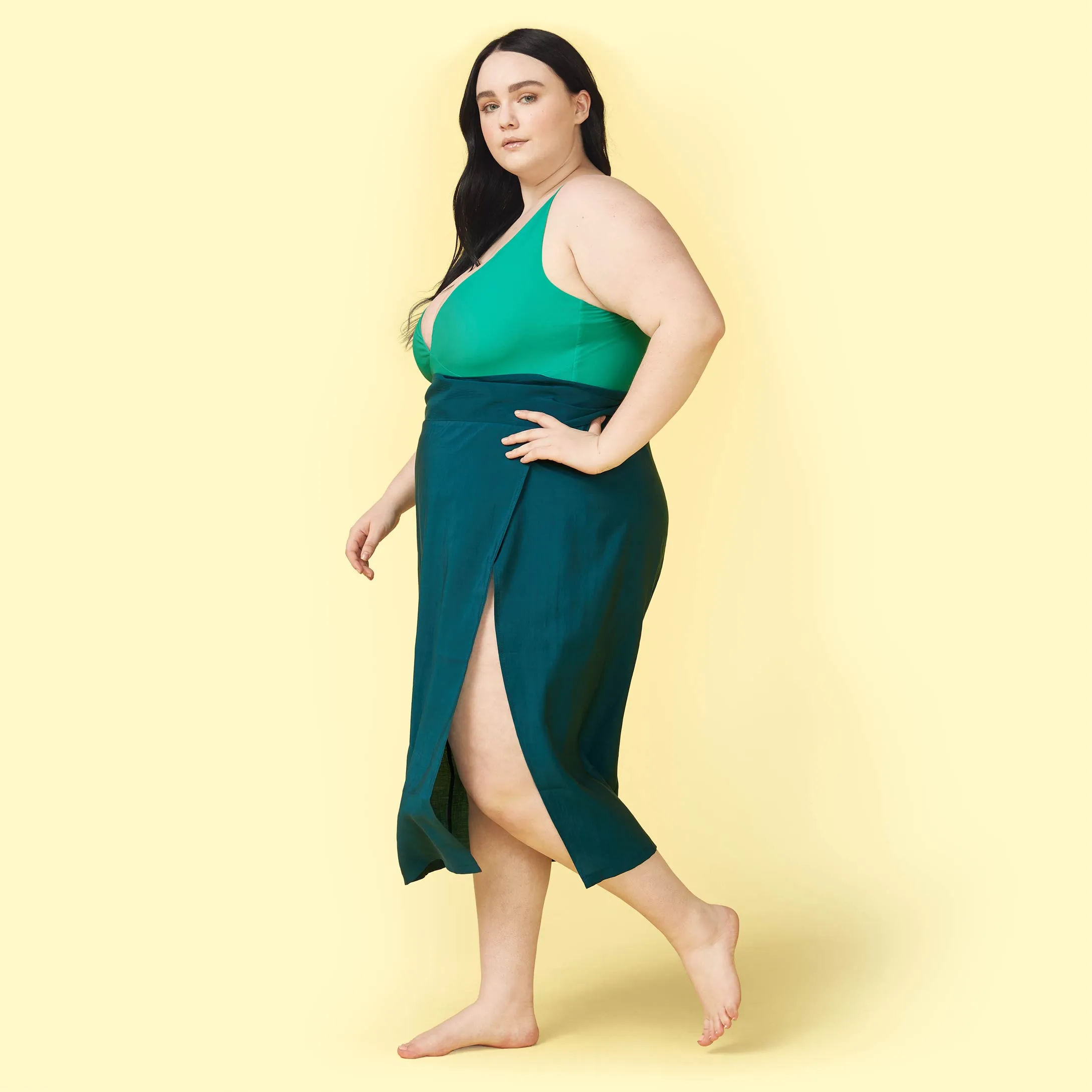 The Easy Breezy Sarong - Seaweed sold by Summersalt