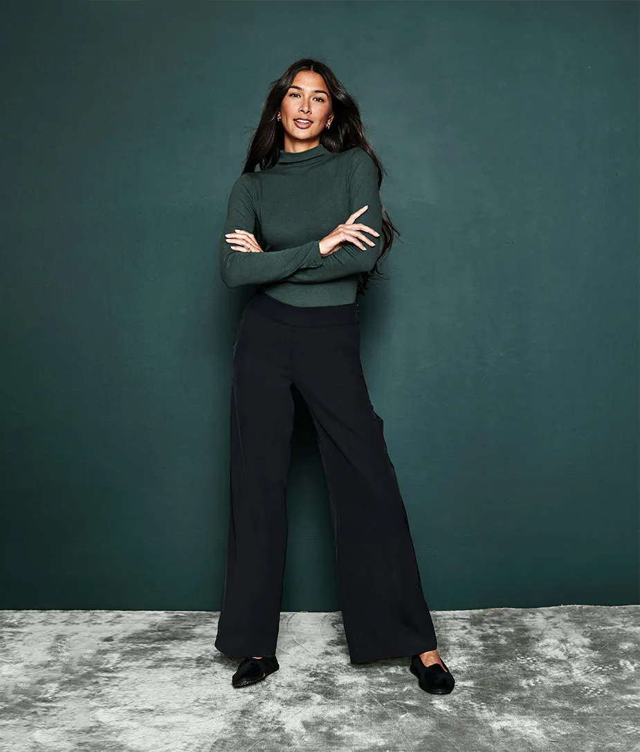 The Perfect Wide Leg Pant - Sea Urchin sold by Summersalt product image thumbnail 3