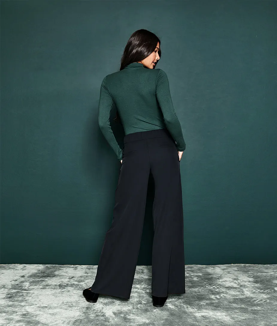 The Perfect Wide Leg Pant - Sea Urchin sold by Summersalt product image thumbnail 4