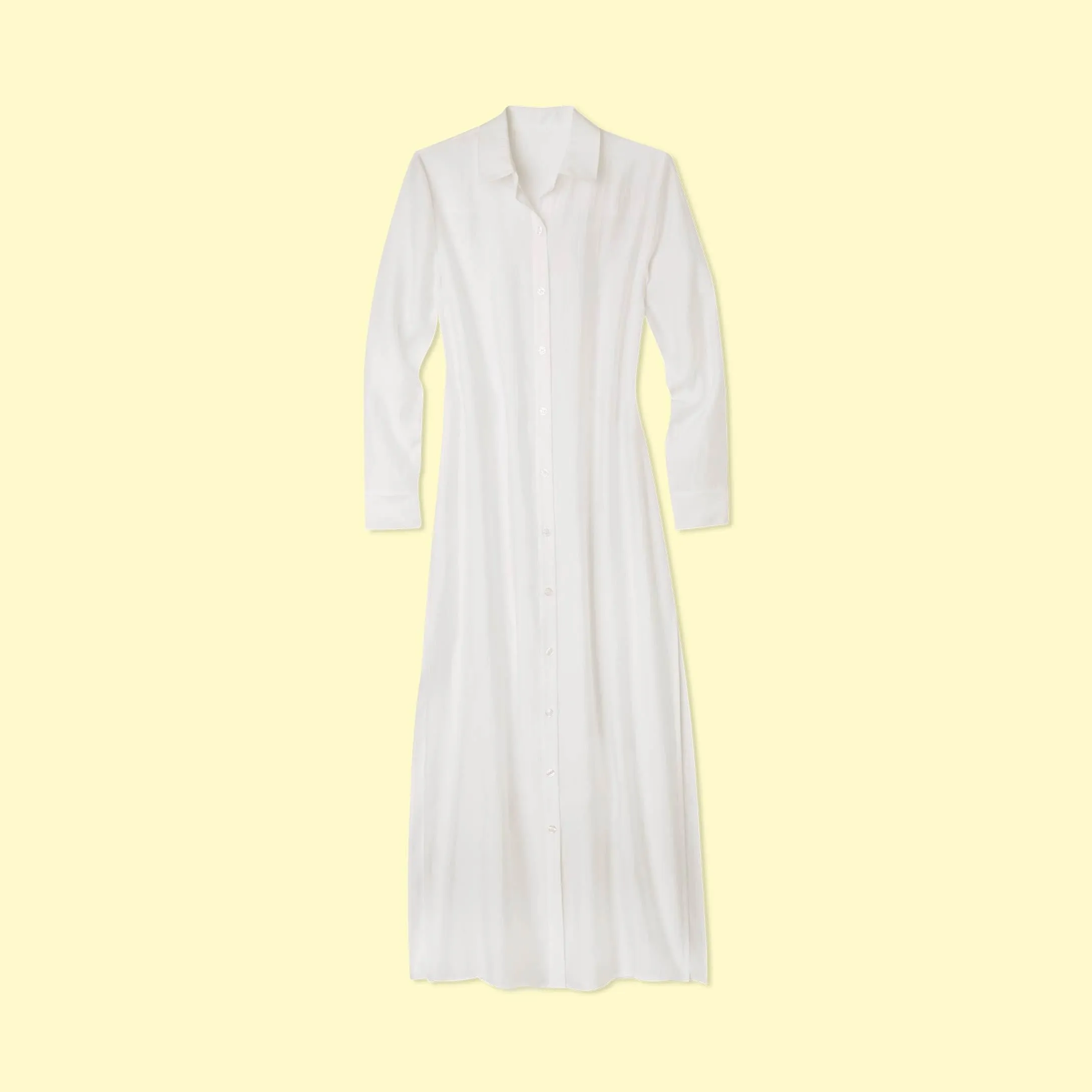 The Long All Buttoned Up Cover-Up - White Sand sold by Summersalt product image thumbnail 5