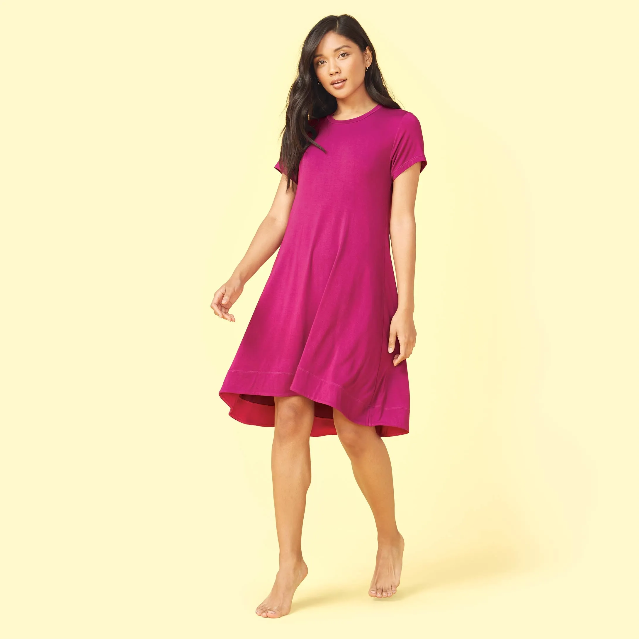 The Cool Off Cover-Up - Orchid & Hibiscus sold by Summersalt