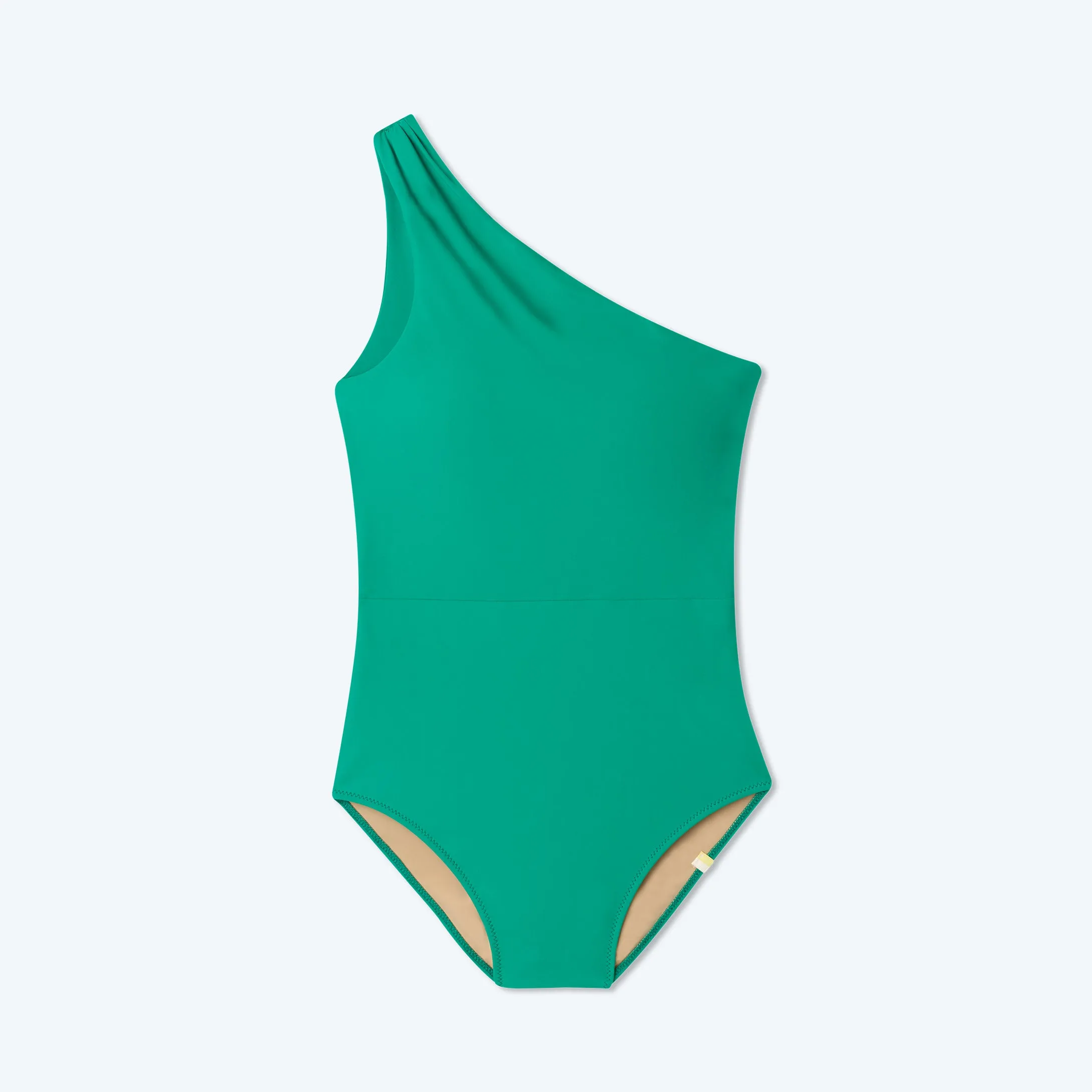The Ruched Sidestroke - Seaglass sold by Summersalt