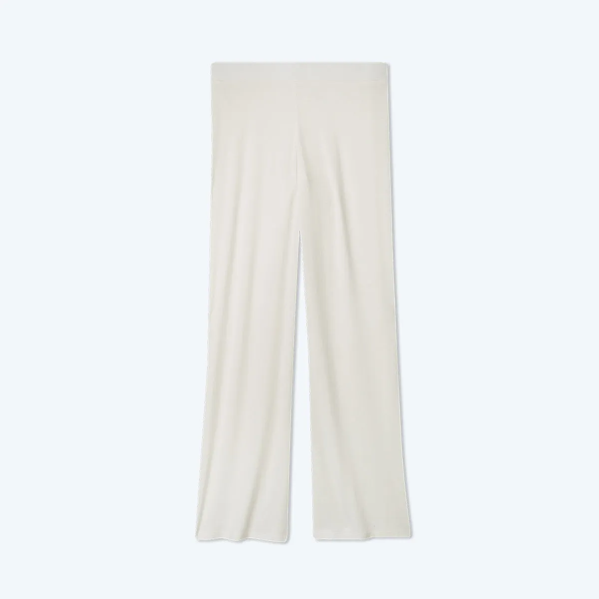 The Softest Ribbed Wide Leg Lounge Pant - White Sand sold by Summersalt product image thumbnail 3