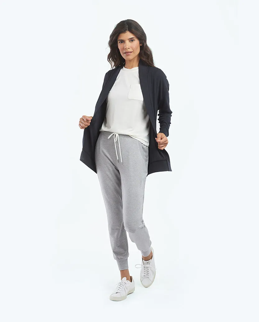 The Softest Ribbed Cardigan - Sea Urchin sold by Summersalt product image thumbnail 3