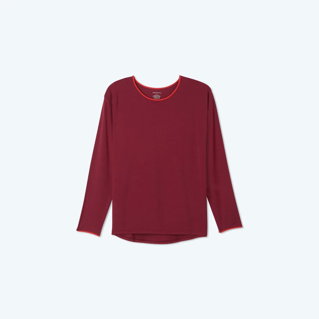 The All Day & Night Long Sleeve Set - Pinot & Lava sold by Summersalt product image thumbnail 5