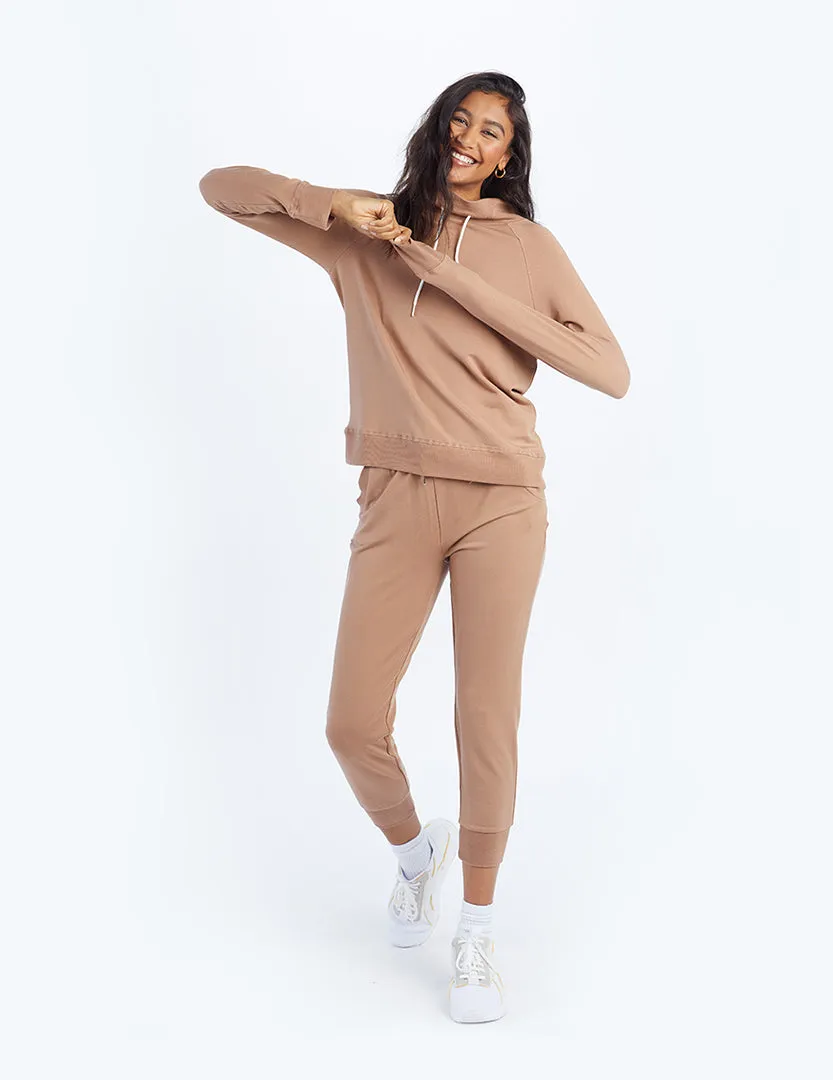 The Softest French Terry Funnel Neck Pullover - Toffee sold by Summersalt product image thumbnail 2