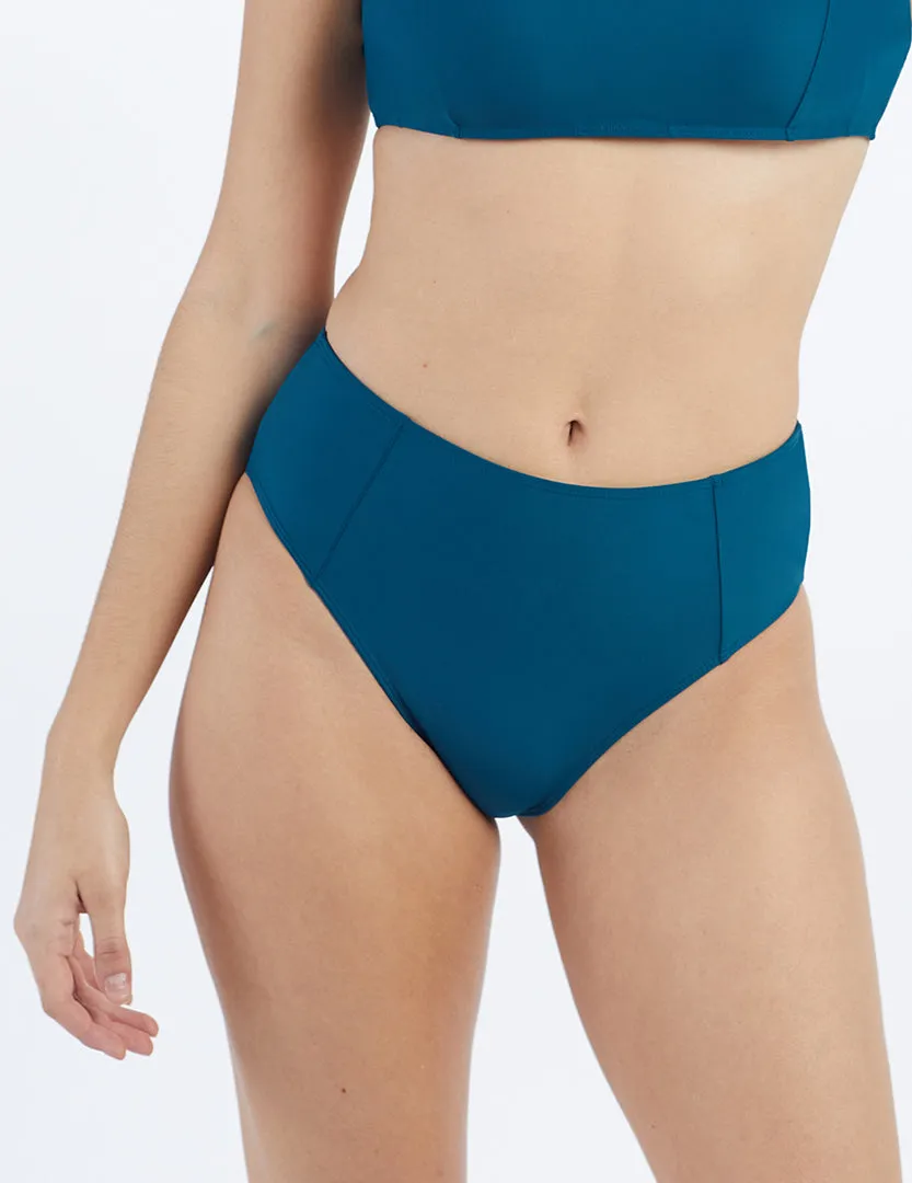 The Seamed High Leg High Rise Bottom - Seaweed sold by Summersalt product image thumbnail 3