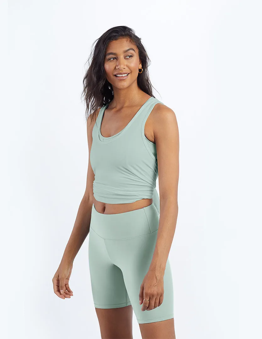 The Convertible Split Back Tank - Sage sold by Summersalt product image thumbnail 4
