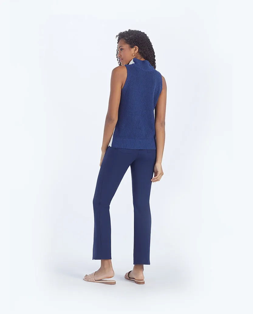 The Multitasking Slit Front Ankle Pant - Deep Sea sold by Summersalt product image thumbnail 3