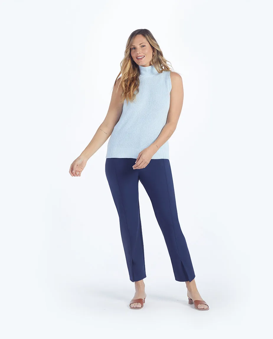 The Multitasking Slit Front Ankle Pant - Deep Sea sold by Summersalt product image thumbnail 5