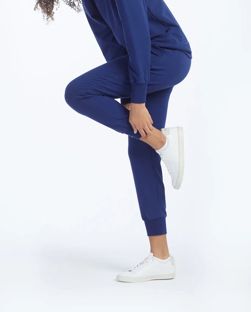 The Softest French Terry Jogger - Baltic sold by Summersalt product image thumbnail 4