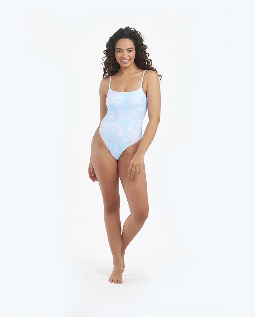 The Perfect High Leg One Piece - Cotton Candy Sky sold by Summersalt product image thumbnail 4