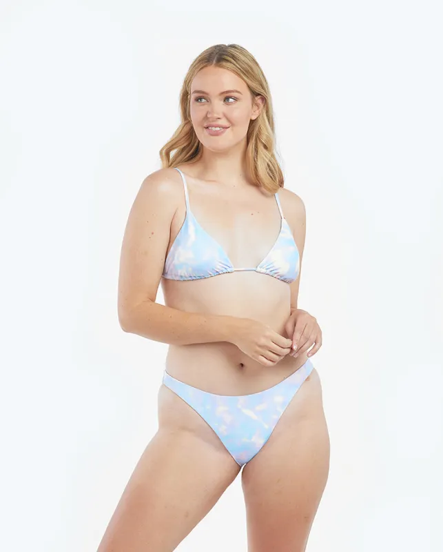 The Cheeky High Leg Bottom - Cotton Candy Sky sold by Summersalt