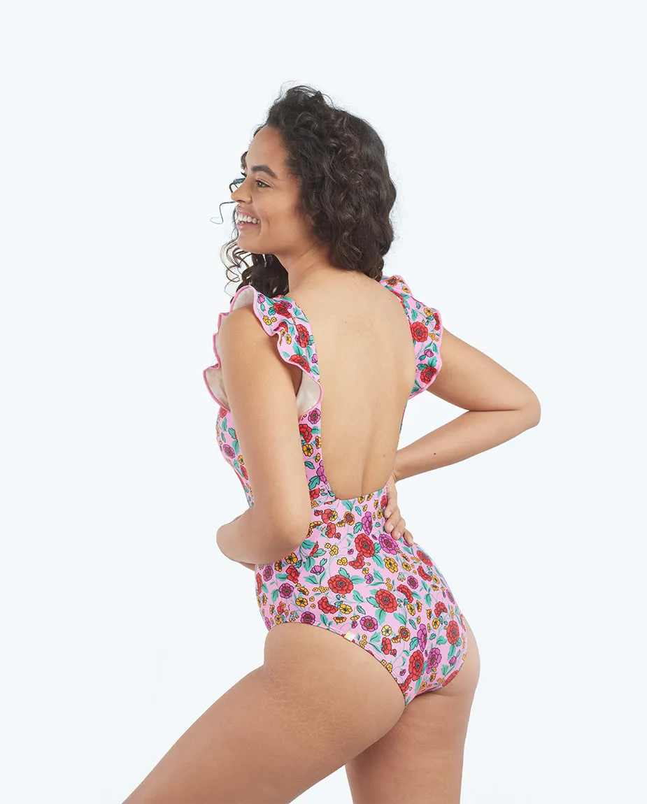 The Ruffle Backflip - Morning Bloom sold by Summersalt product image thumbnail 2