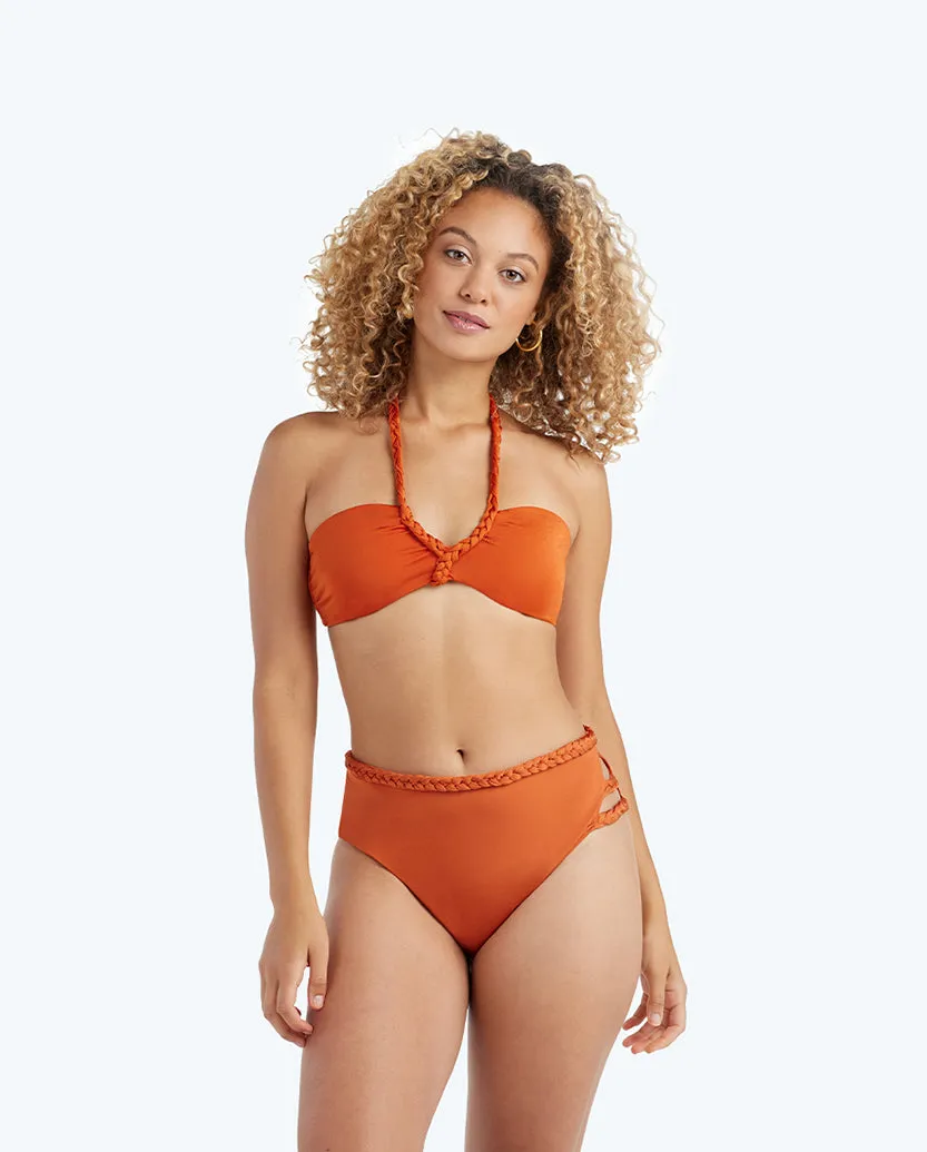 The Braided Bandeau Bikini Top - Canyon sold by Summersalt product image thumbnail 2