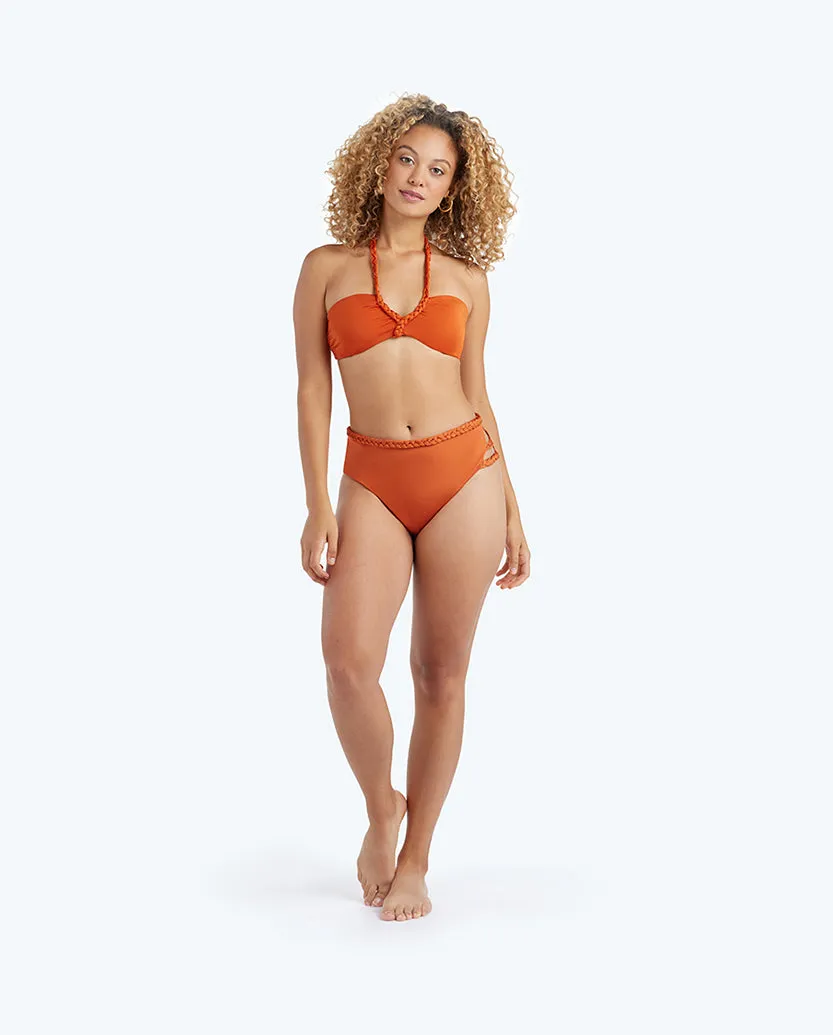 The Braided High Leg High Rise Bottom - Canyon sold by Summersalt product image thumbnail 4