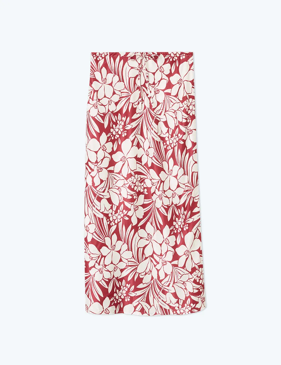 The Silky Slip Skirt - Destination Botanical sold by Summersalt product image thumbnail 4