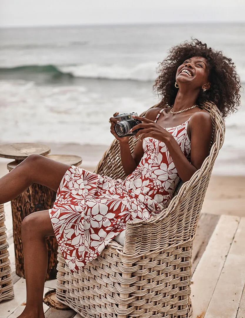 The Silky Slip Skirt - Destination Botanical sold by Summersalt product image thumbnail 3