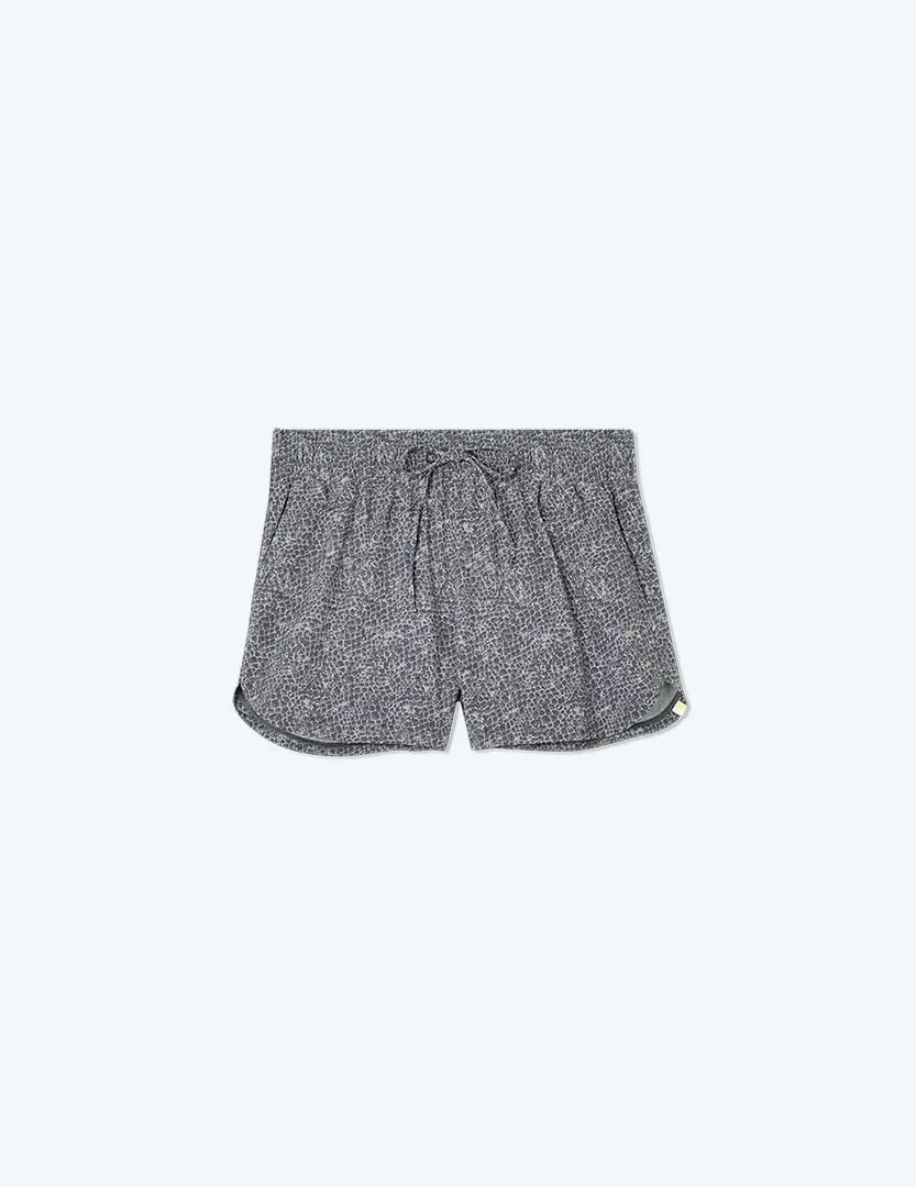 The On-The-Go Shorts - Modern Snake in Ash sold by Summersalt