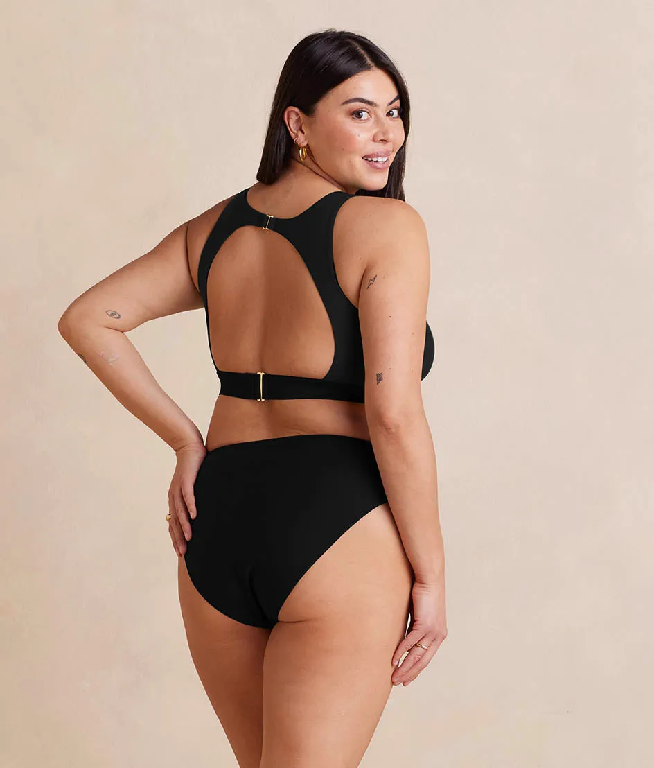 The High Neck Cut Out Bikini Top - Sea Urchin sold by Summersalt product image thumbnail 2