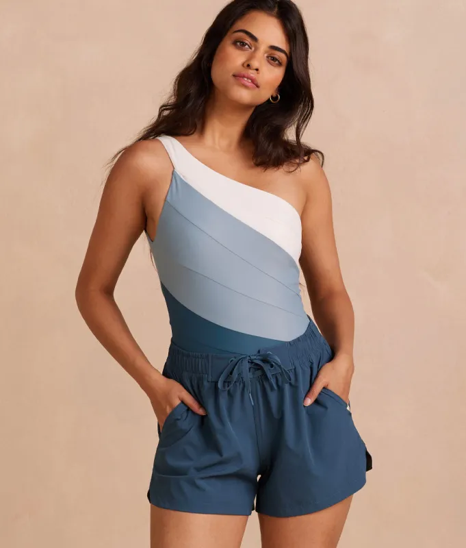 The High Tide Swim Shorts - Bay sold by Summersalt