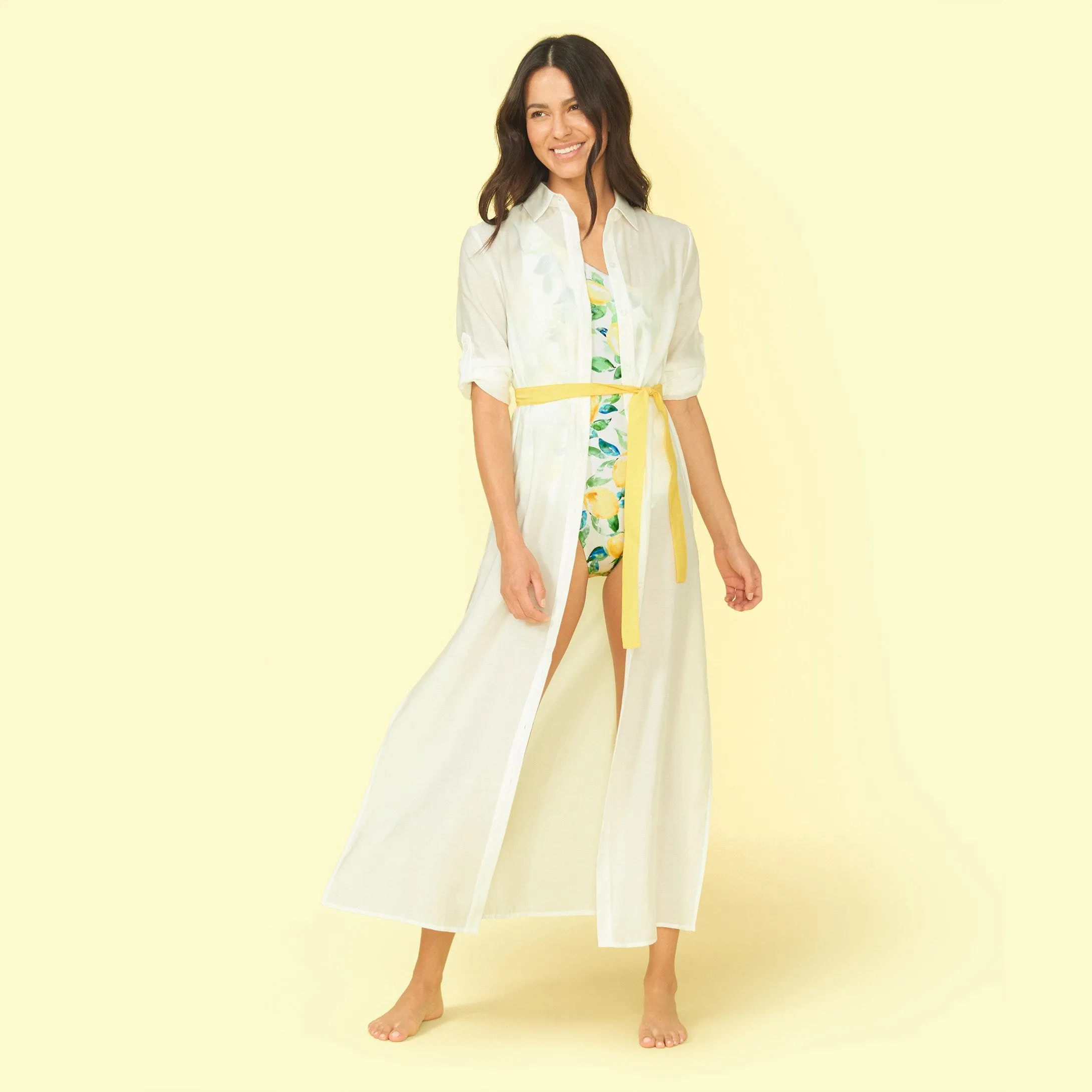The Long All Buttoned Up Cover-Up - Main sold by Summersalt product image thumbnail 3
