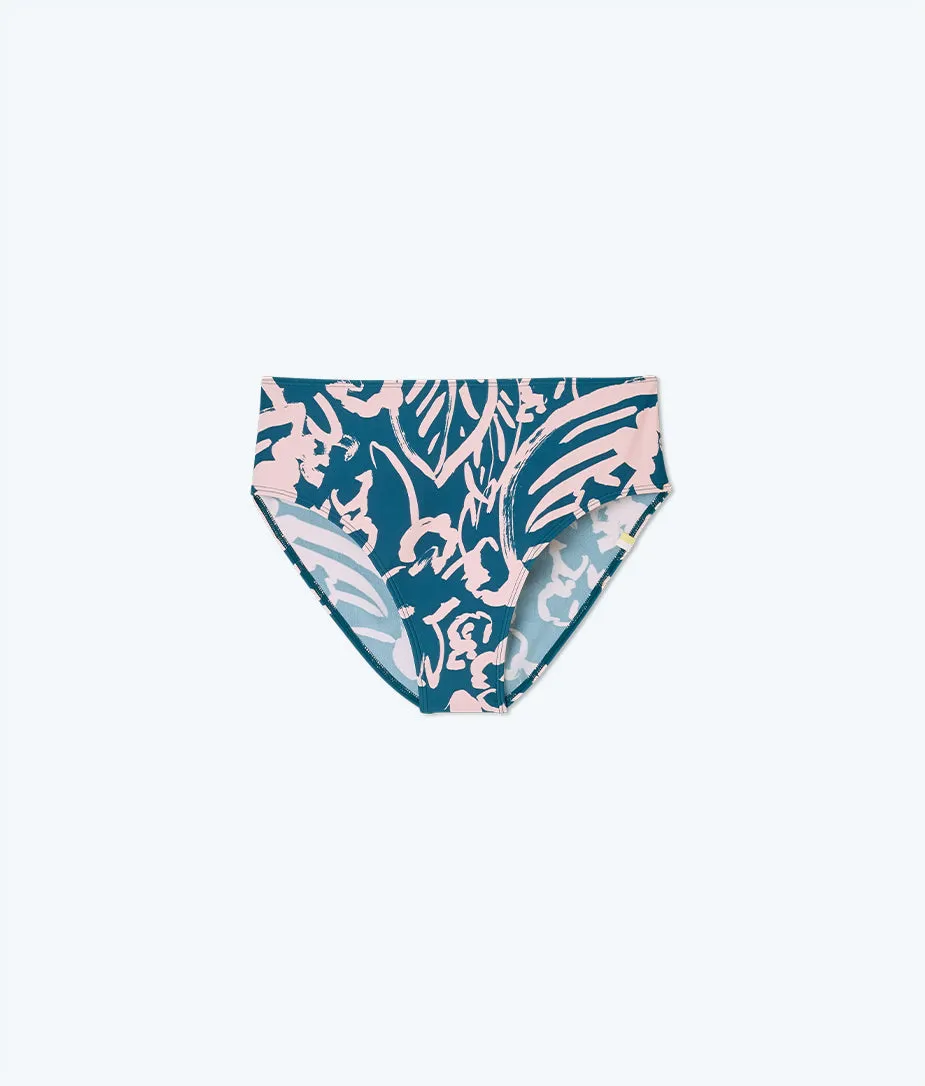 The High Leg High Rise Bottom - Wild Tropics sold by Summersalt product image thumbnail 3