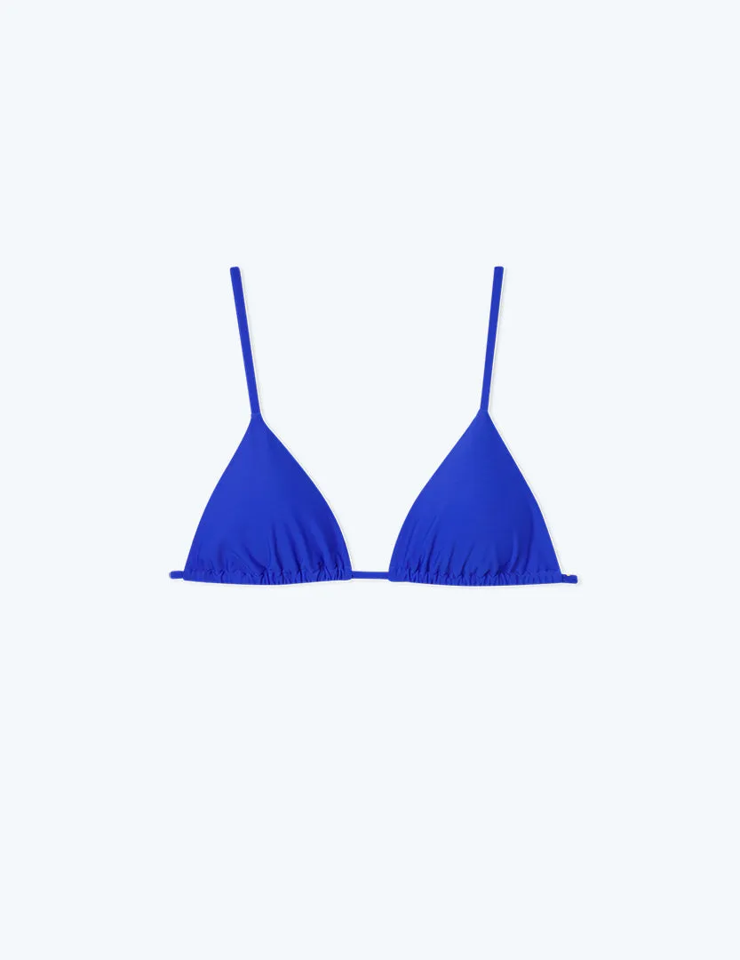 The Sara Foster String Bikini Top - Electric sold by Summersalt product image thumbnail 2