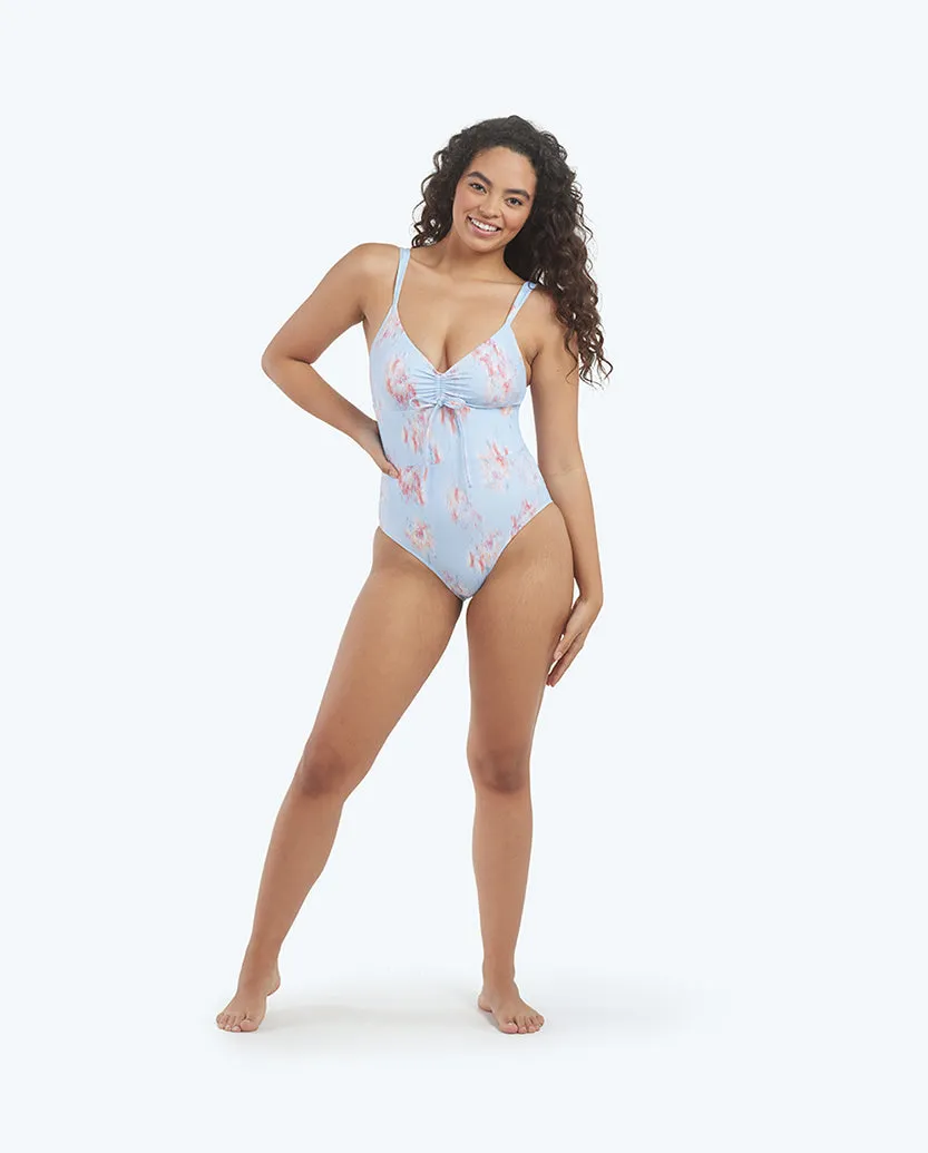 The Cinched One-Piece - Summer Breeze Floral sold by Summersalt product image thumbnail 5