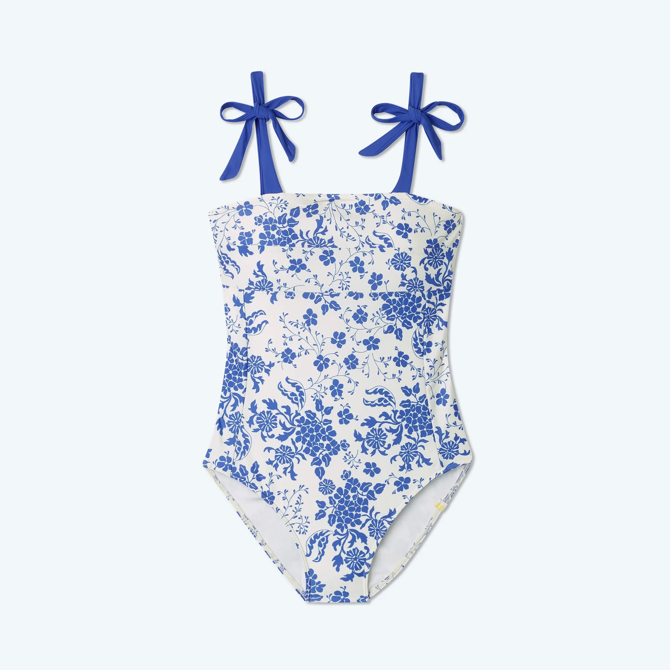The Tie Oasis - Vintage Floral in Hydrangea sold by Summersalt