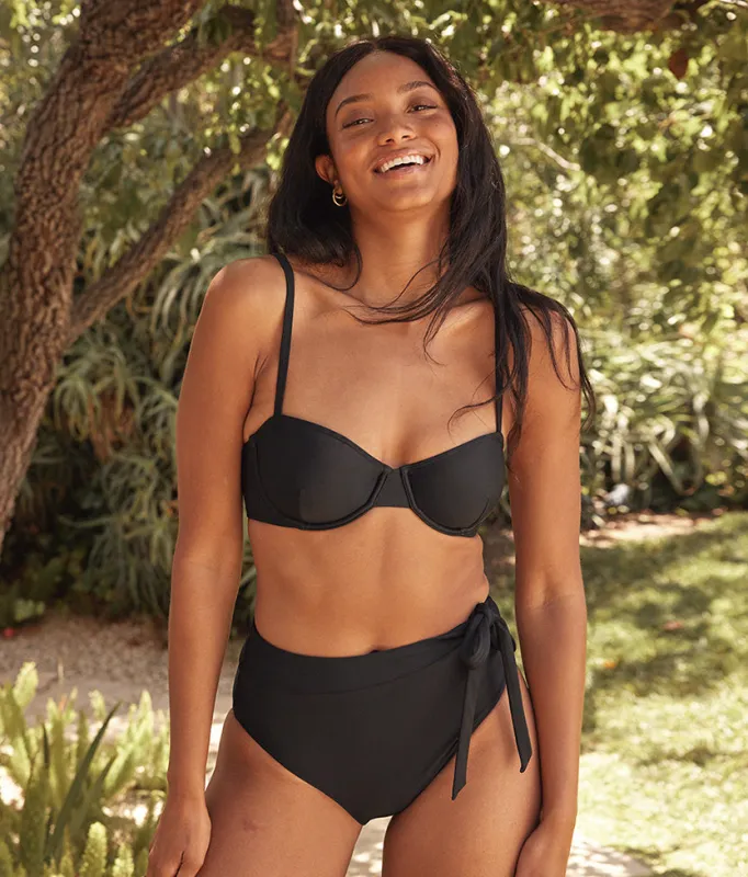 The Shoreline Underwire Bikini Top - Sea Urchin made by Summersalt