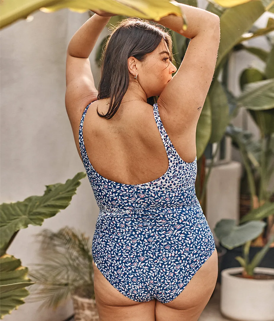 The Perfect Wrap One-Piece - Twilight Floral sold by Summersalt product image thumbnail 3