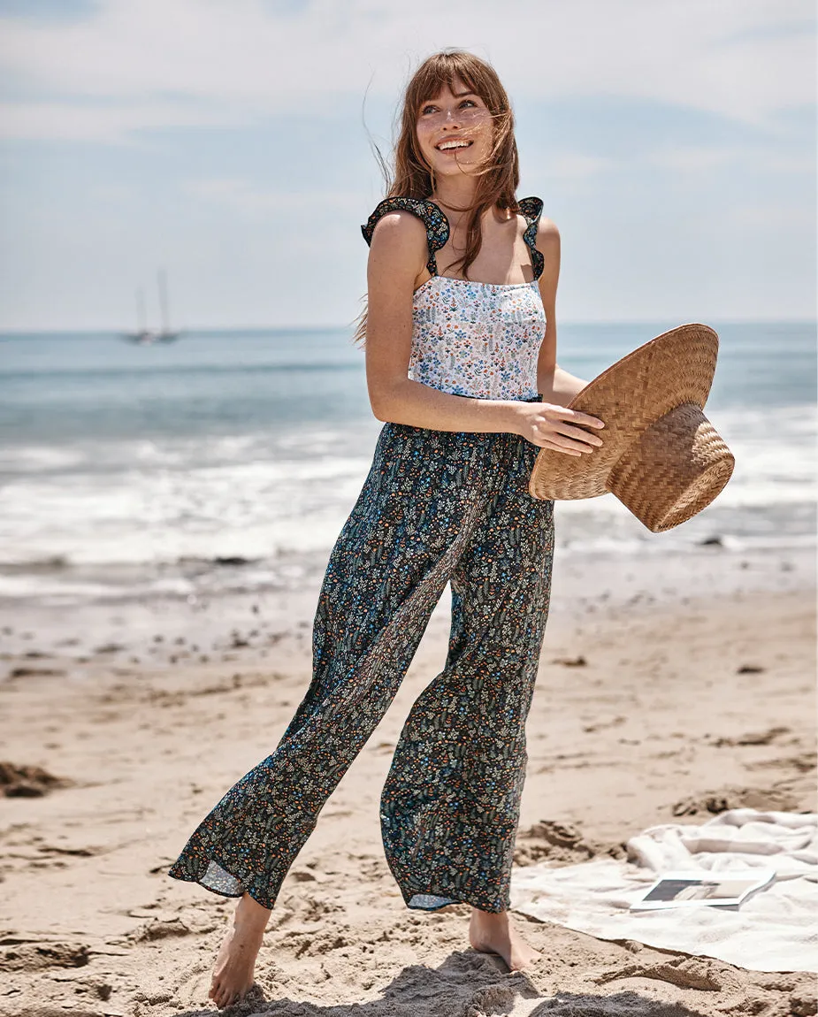 The Palazzo Pant With Ties - Menagerie sold by Summersalt