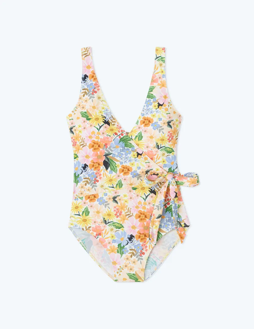 The Perfect Wrap One-Piece - Marguerite sold by Summersalt product image thumbnail 5