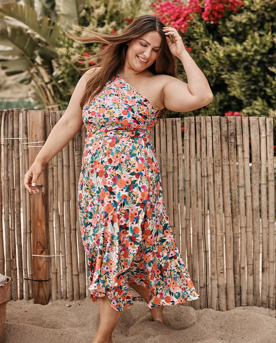 The Beach to Brunch Wrap Skirt - Garden Party sold by Summersalt product image thumbnail 2