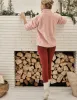 The Brushed High Rise Full Length Leggings - Pinot sold by Summersalt
