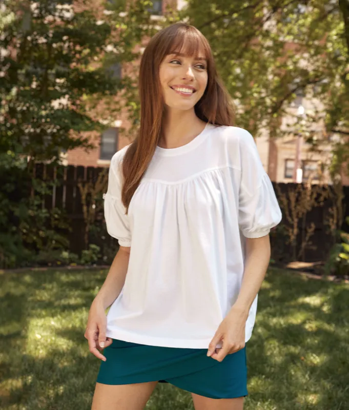 The Luxe Pima Breezy Tee - Main sold by Summersalt