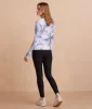 The Long Sleeve Pullover - Slate Marble sold by Summersalt