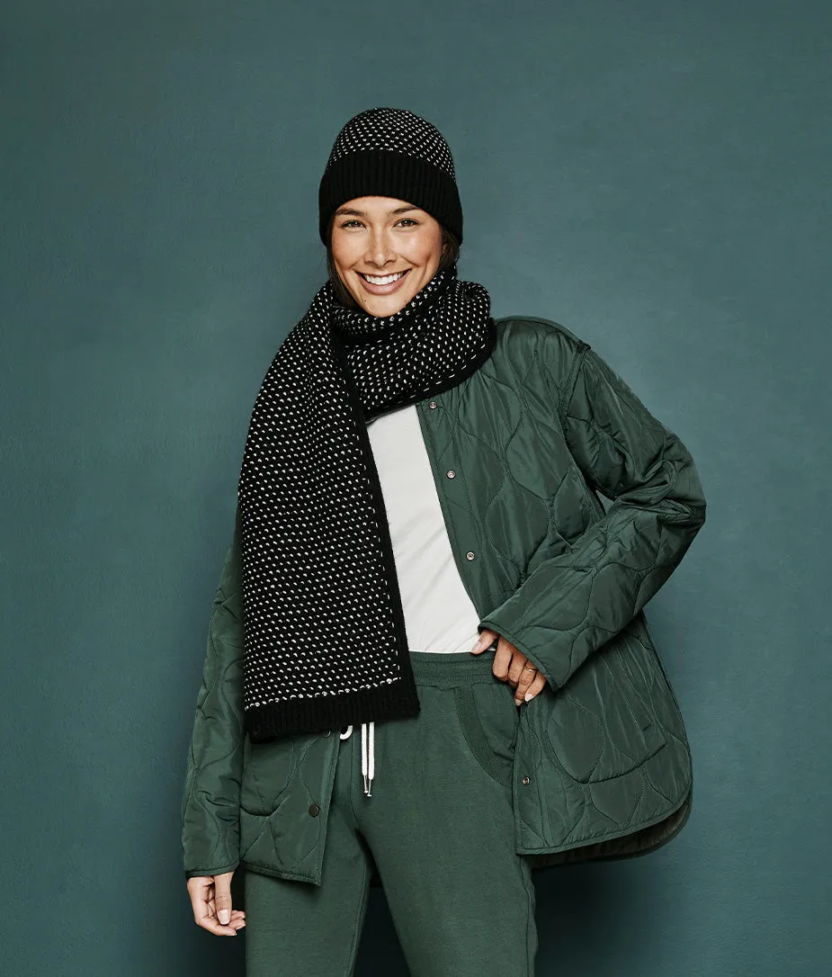 The Luxe Cashmere Blend Mix Stitch Hat - Main sold by Summersalt product image thumbnail 3