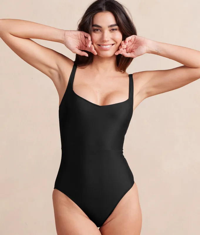 The Seascape Sweetheart One Piece - Sea Urchin sold by Summersalt