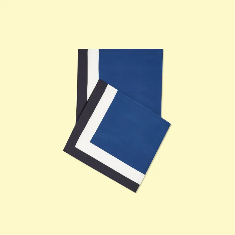 The All Wrapped Up Scarf - Atlantic & Sea Urchin & White Sand sold by Summersalt