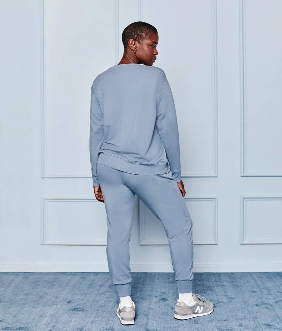 The Softest French Terry Jogger - Slate sold by Summersalt product image thumbnail 2