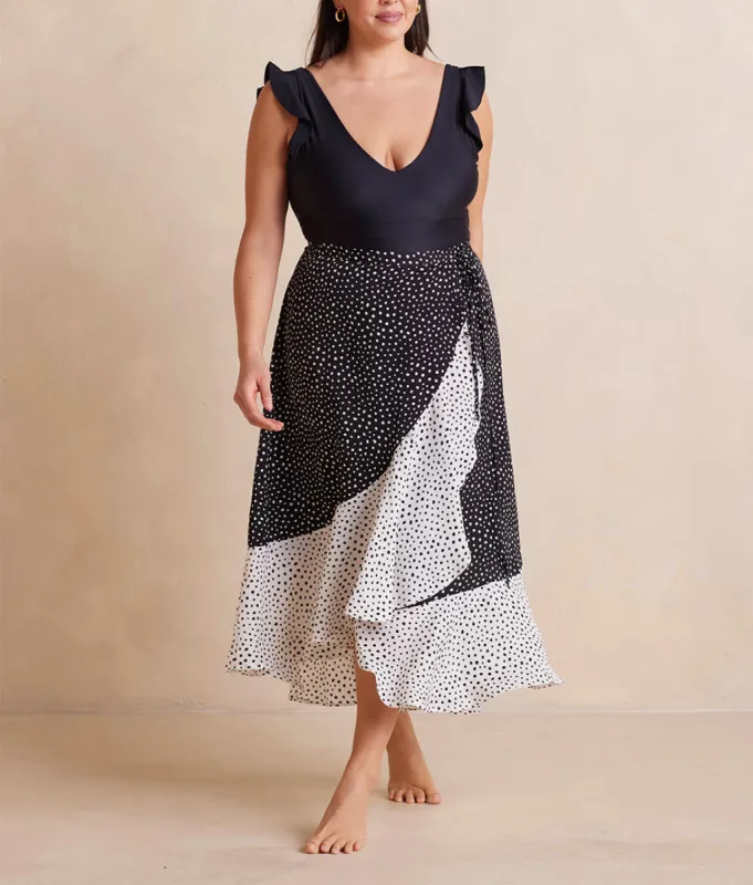 The Beach to Brunch Wrap Skirt - Main sold by Summersalt